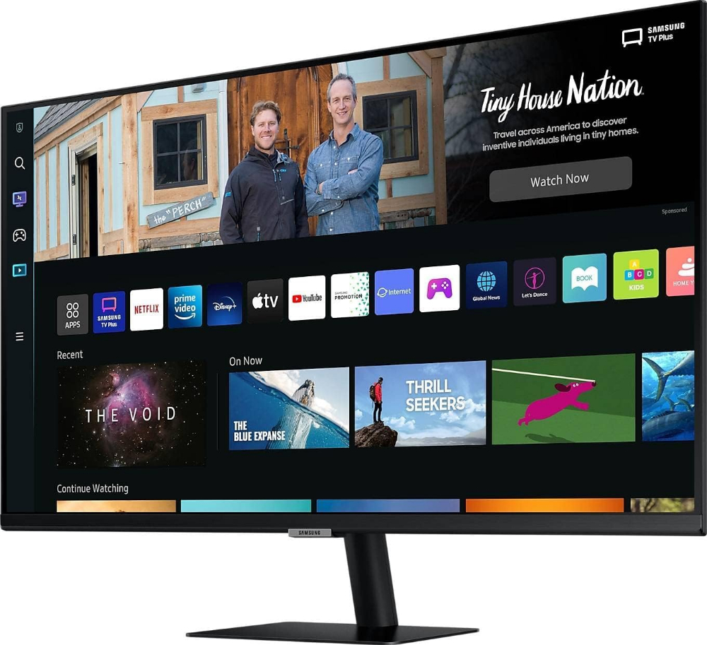 27" Flat Monitor with Smart TV Experience