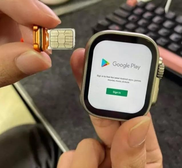 4G/5G SIM Smartwatch - 4GB RAM / 64GB Storage