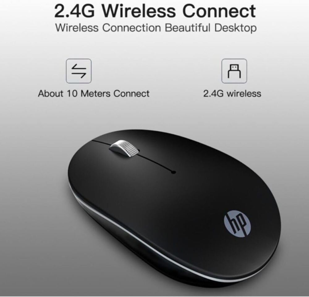 HP Wireless Mouse S1500 (Black)