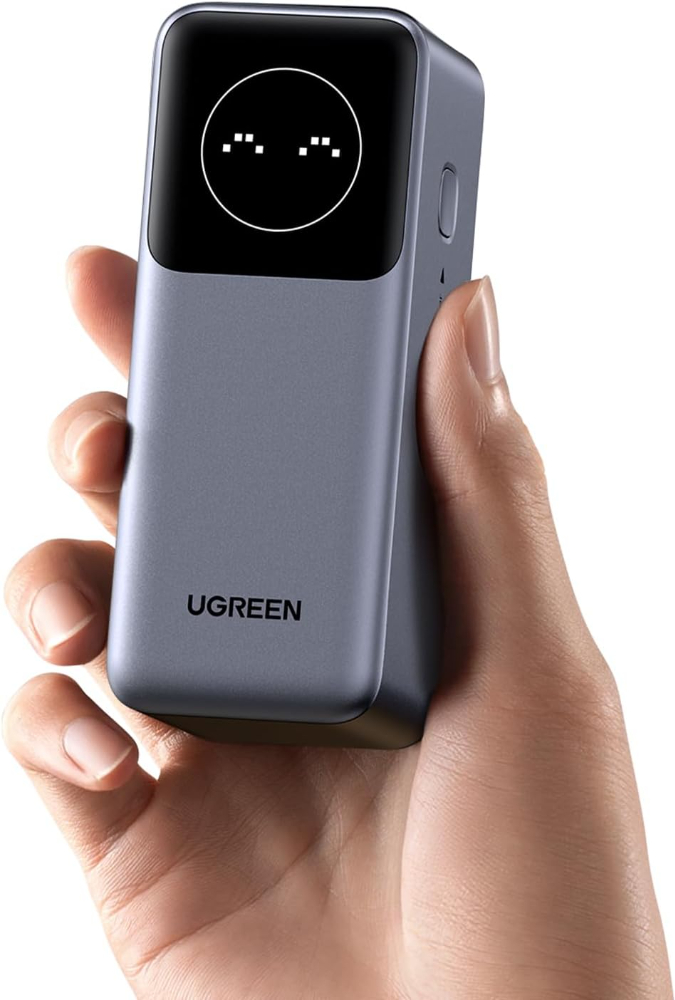 UGREEN Nexode Power Bank 12000mAh 100W Fast Charging Portable Charger Smart Digital Display