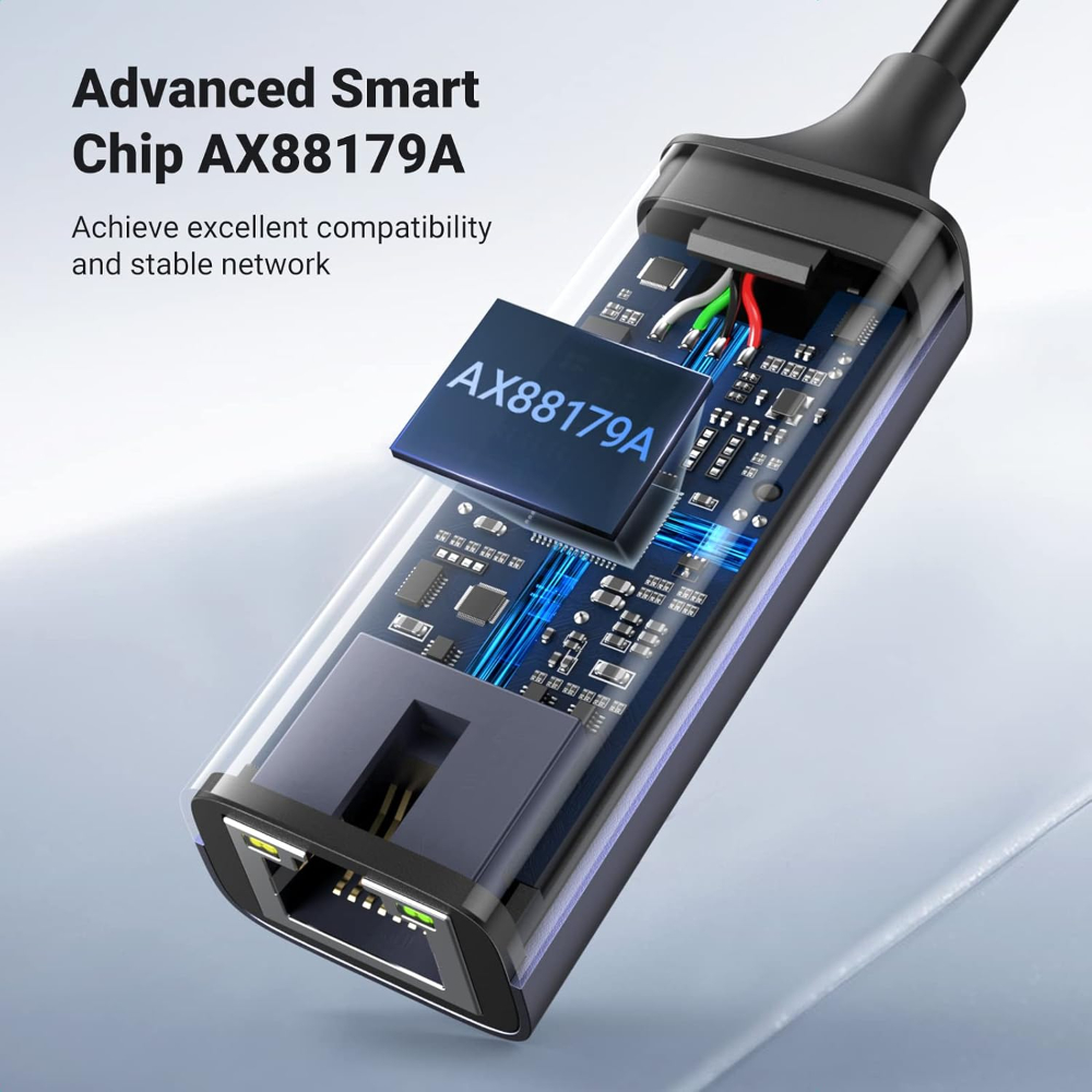 UGREEN USB to Ethernet Adapter, Plug and Play Ethernet Adapter