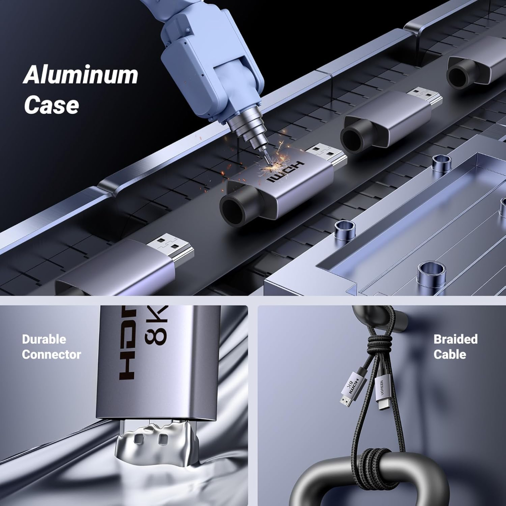UGREEN 8K HDMI 2.1 Cable 48Gbps 5M