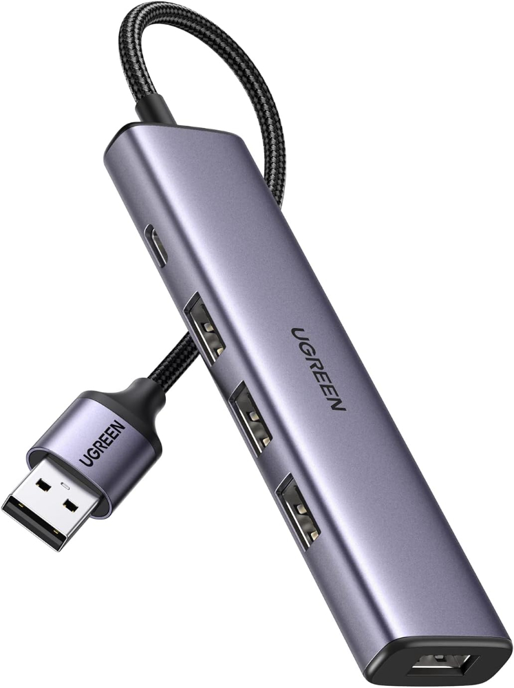 Ugreen 20805 4 in 1 USB 3.0 Hub with USB-C Power Port