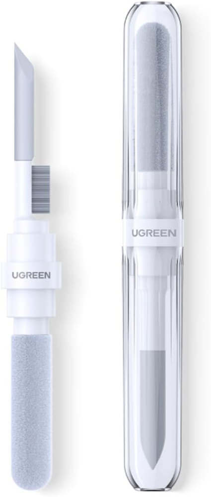 UGREEN 3-in-1 Earbuds Cleaning Pen Kit with Soft Brush & Metal Tip | Deep Cleaning Tool for AirPods, Earbuds, Earphones, Charging Cases & Bluetooth Headphones